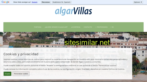 Algar-villas similar sites
