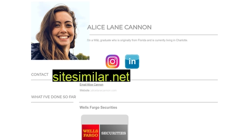 alicelanecannon.com alternative sites