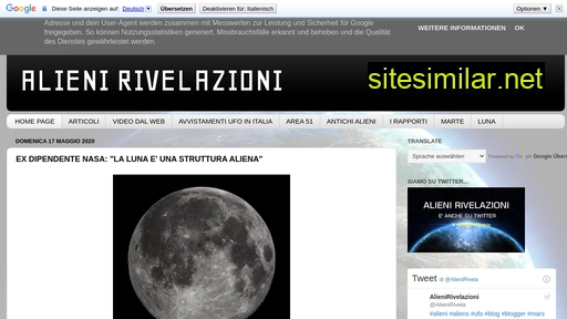 alienirivelazioni.blogspot.com alternative sites