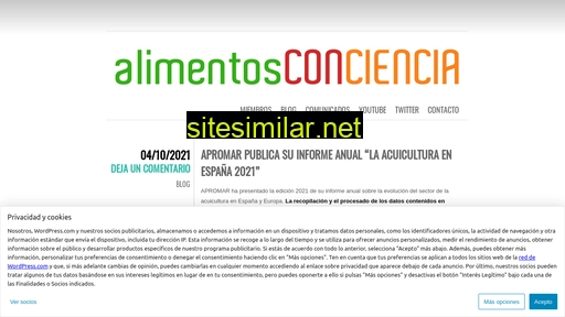 alimentosconciencia.wordpress.com alternative sites
