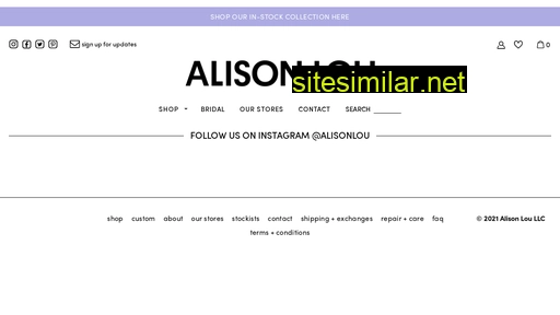 alisonlou.com alternative sites