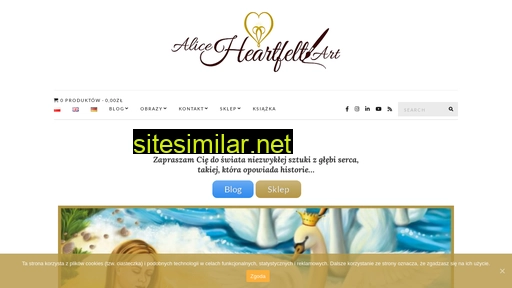 aliceheartfeltart.com alternative sites