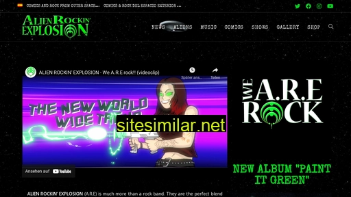 alienrockinexplosion.com alternative sites