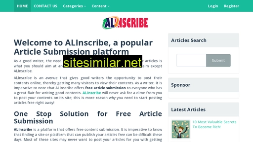 alinscribe.com alternative sites