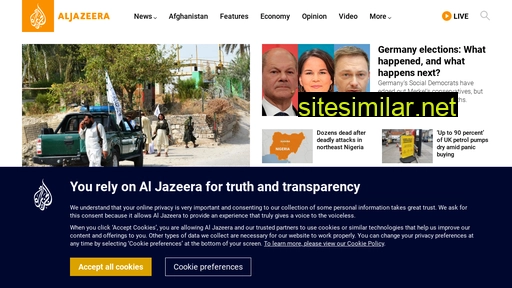 aljazeera.com alternative sites