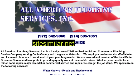 all-americanplumbing.com alternative sites
