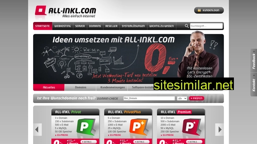 all-inkl.com alternative sites