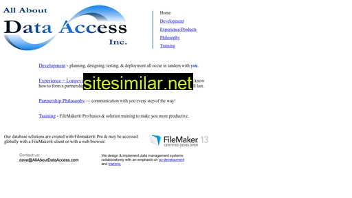 Allaboutdataaccess similar sites