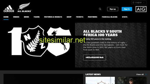 allblacks.com alternative sites