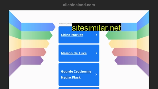 Allchinaland similar sites