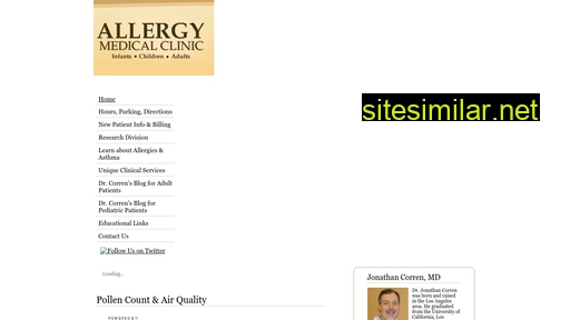allergymedicalclinic.com alternative sites