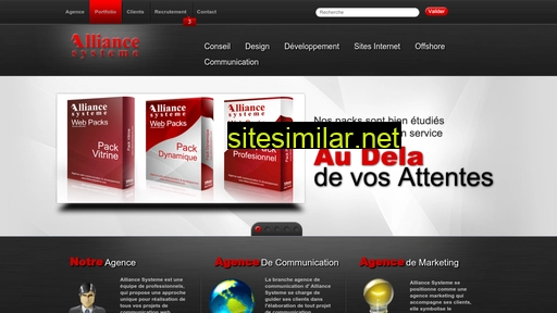 alliancesysteme.com alternative sites