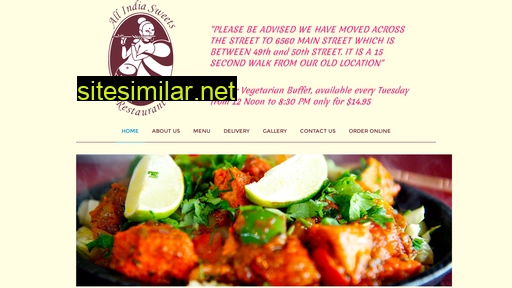 allindiasweetsrestaurant.com alternative sites