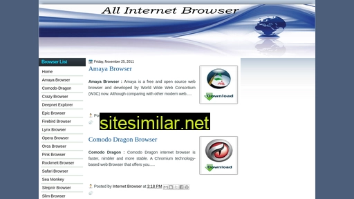 Allinternetbrowser similar sites