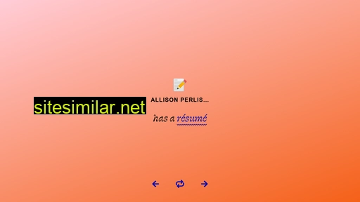 allisonperlis.com alternative sites