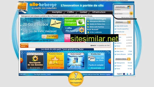 allo-heberge.com alternative sites