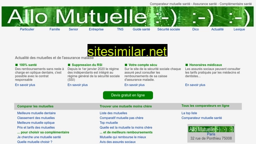 allomutuelle.com alternative sites