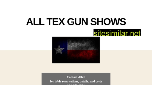 alltexgunshows.com alternative sites