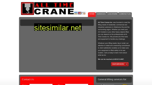 alltimecrane.com alternative sites