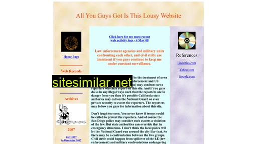 allyouguysgotisthislousywebsite.com alternative sites