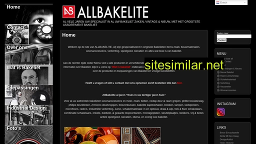 Allbakelite similar sites