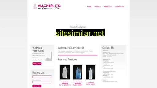 allchemmalta.com alternative sites