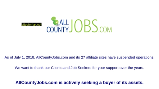 allcountyjobs.com alternative sites