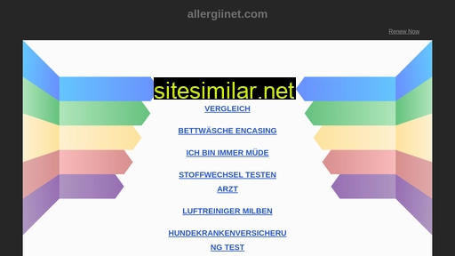 allergiinet.com alternative sites