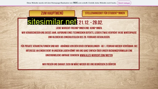 alles-wurscht.com alternative sites