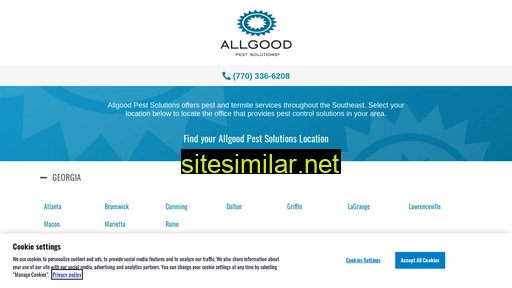 allgoodpestsolutions.com alternative sites
