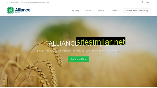 alliancenatural.com alternative sites