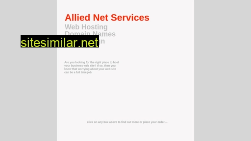 alliednetservices.com alternative sites