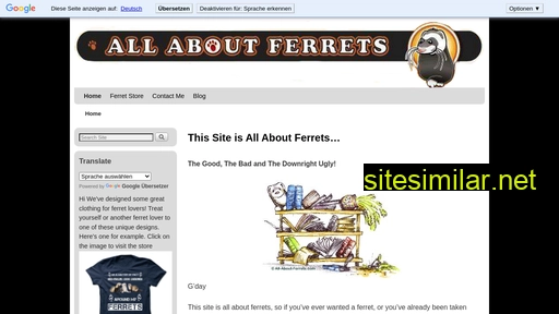 All-about-ferrets similar sites