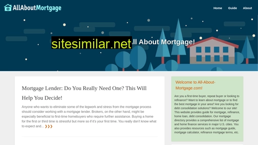 all-about-mortgage.com alternative sites