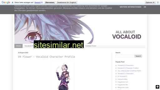 All-about-vocaloid similar sites