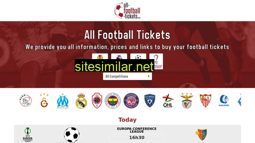 all-football-tickets.com alternative sites