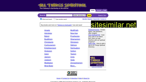 allspiritual.com alternative sites