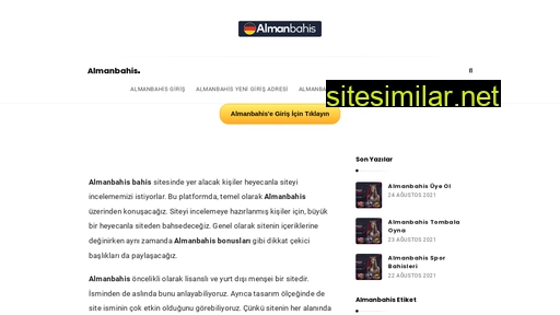almanbahisi.com alternative sites