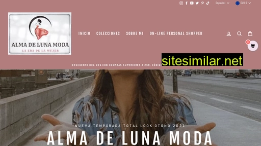 almadelunamoda.com alternative sites