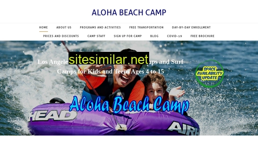 alohabeachcamp.com alternative sites