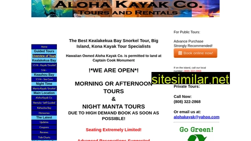 alohakayak.com alternative sites