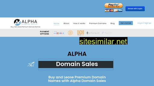 alphadomainsales.com alternative sites