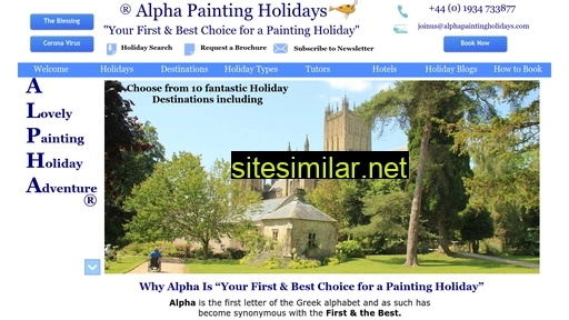 alphapaintingholidays.com alternative sites