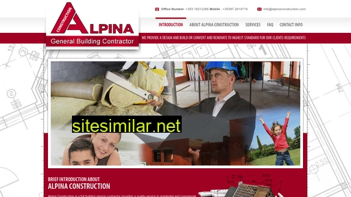 alpinaconstruction.com alternative sites