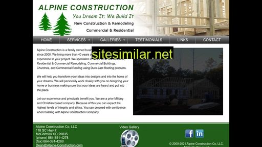 alpine-construction.com alternative sites