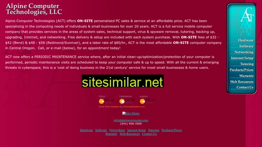 alpinecomputer.com alternative sites
