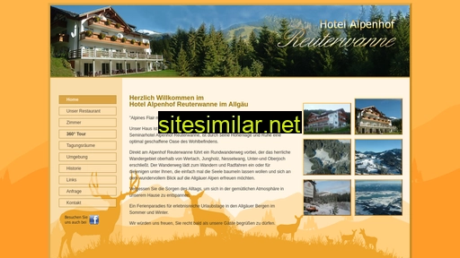 alpenhof-reuterwanne.com alternative sites