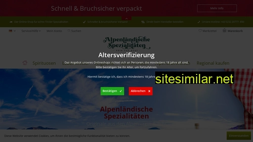 alpenlaendische-spezialitaeten.com alternative sites