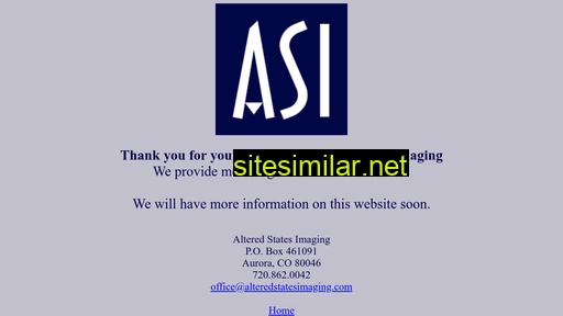 alteredstatesimaging.com alternative sites