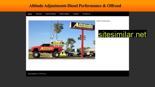 Altitude-adjustments similar sites